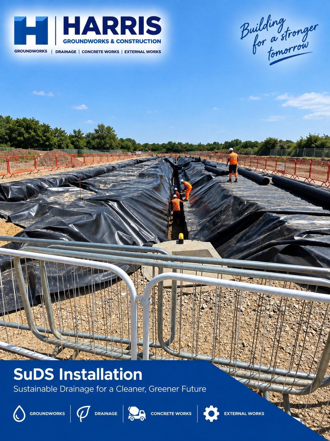 SUDS drainage
